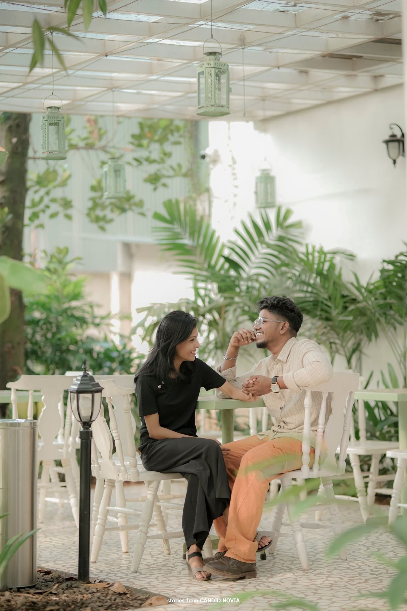 Sanu & Libina – Pre-Wedding Shoot at GVQ Cafe