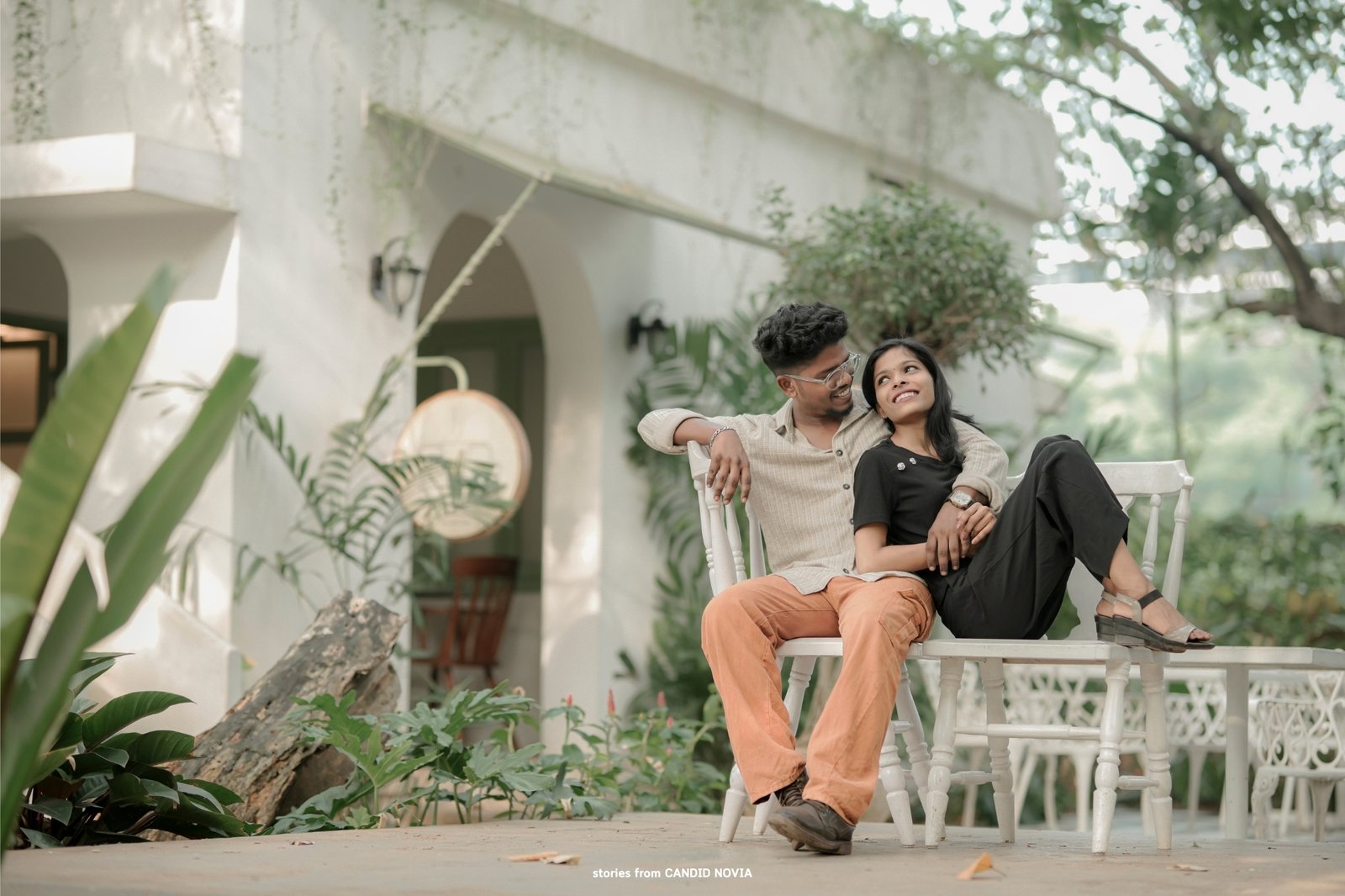 Sanu & Libina – Pre-Wedding Shoot at GVQ Cafe