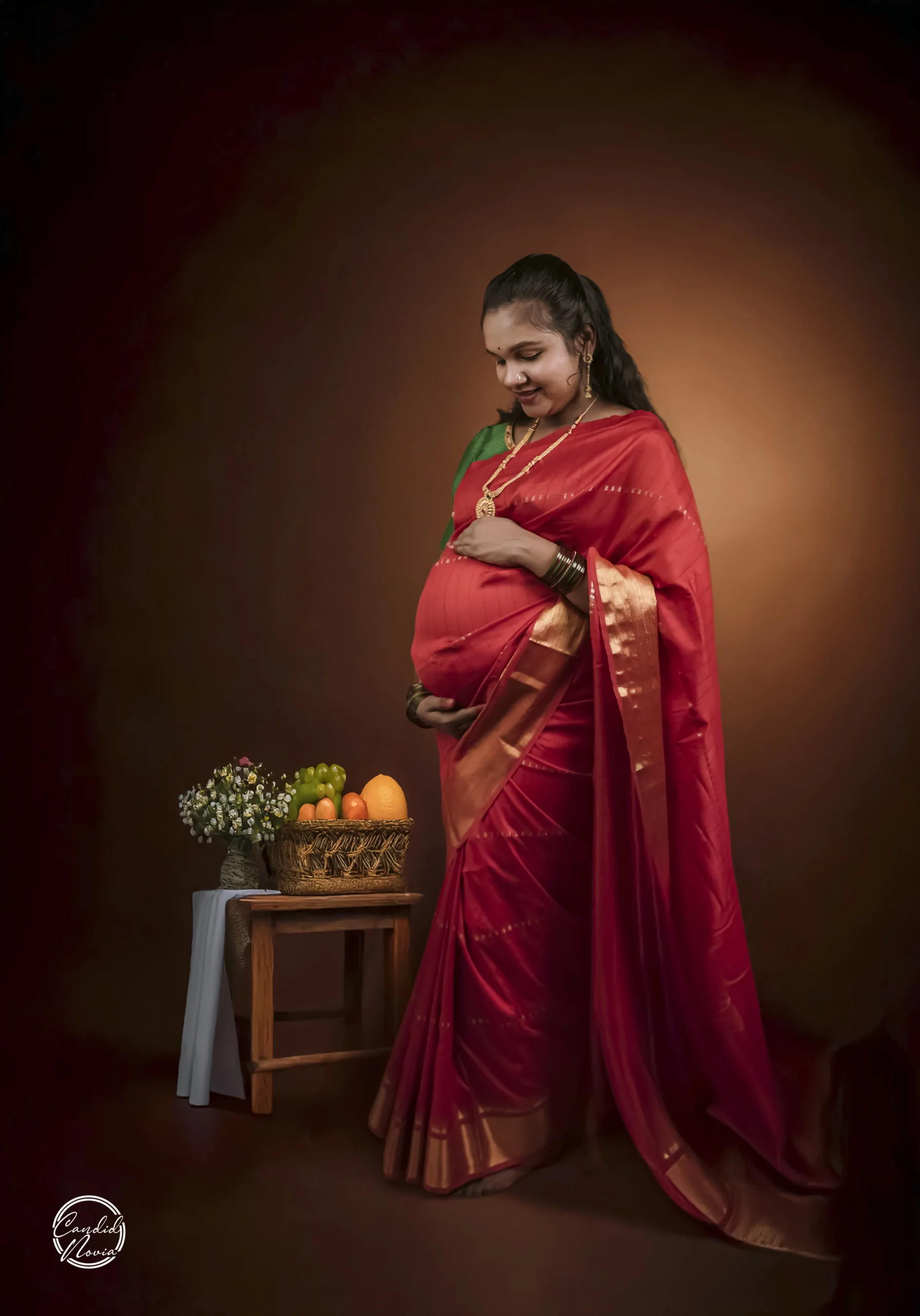 In-Studio Maternity Shoot with Nayana