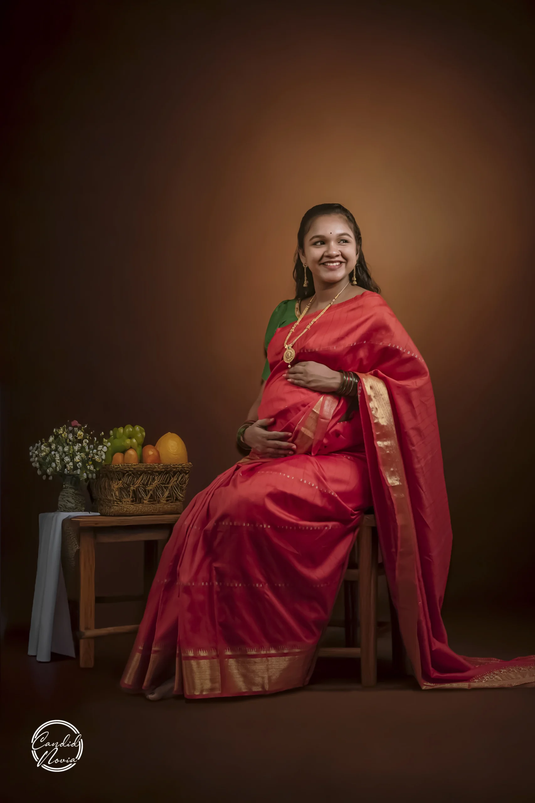 In-Studio Maternity Shoot with Nayana