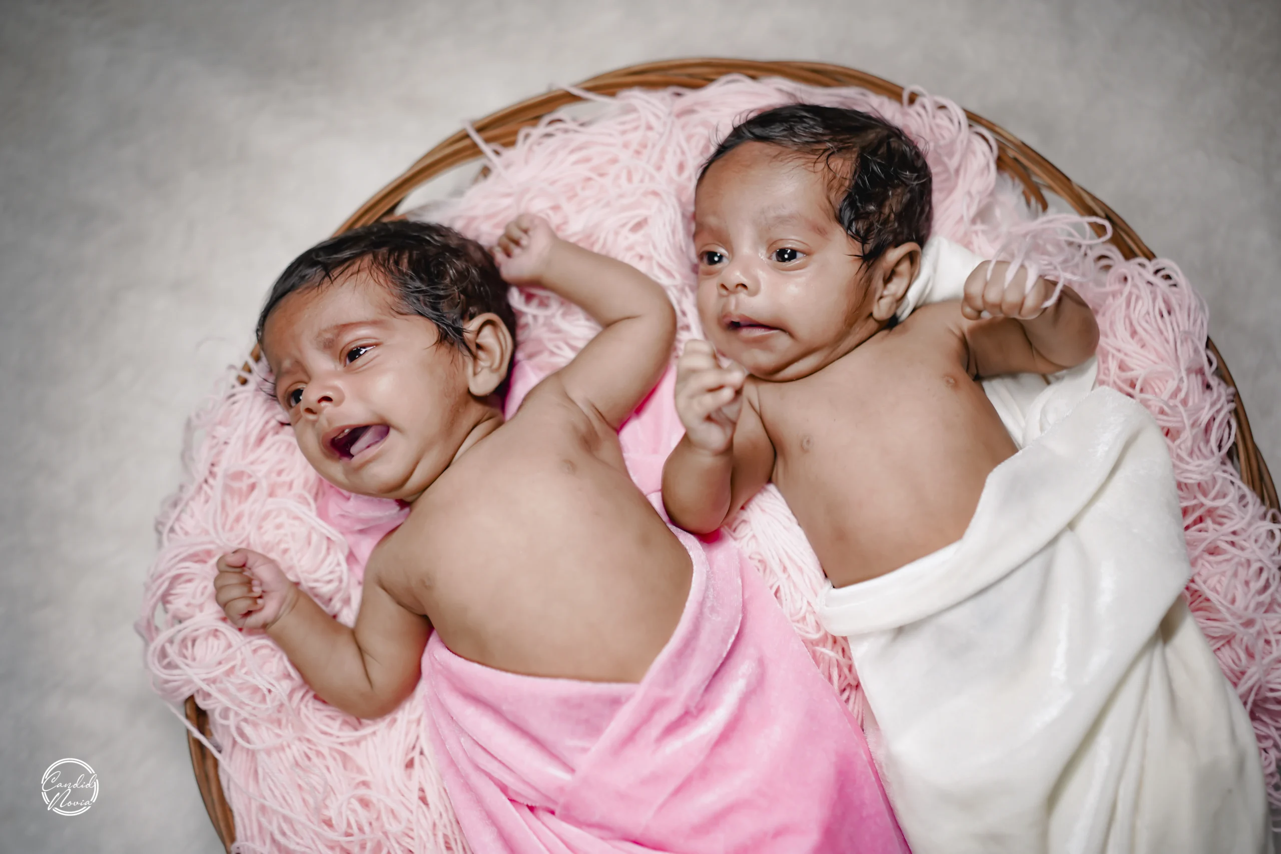 Akhila – Newborn Shoot for Twin Babies in Karukachal
