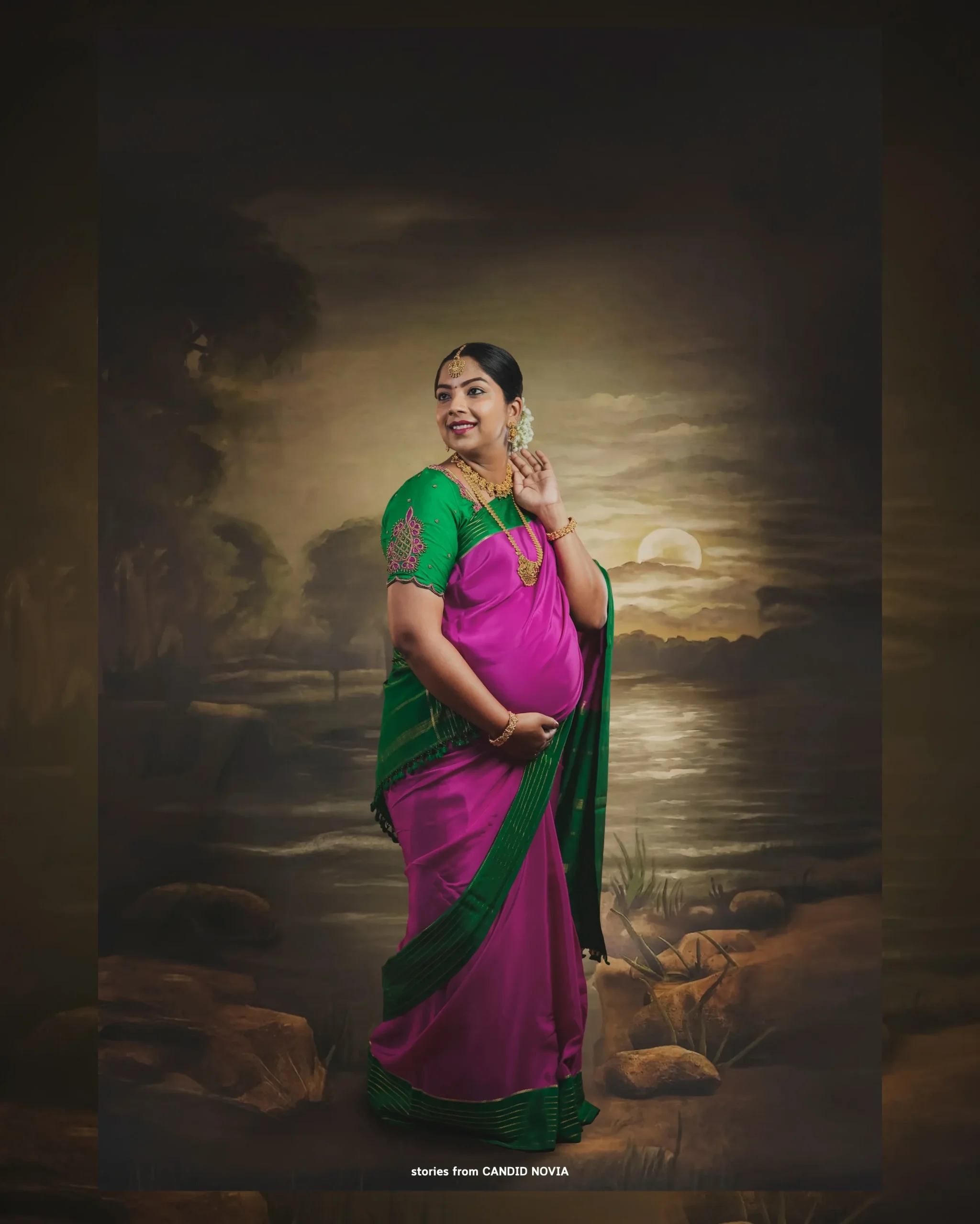 Nithyasree – Maternity Shoot