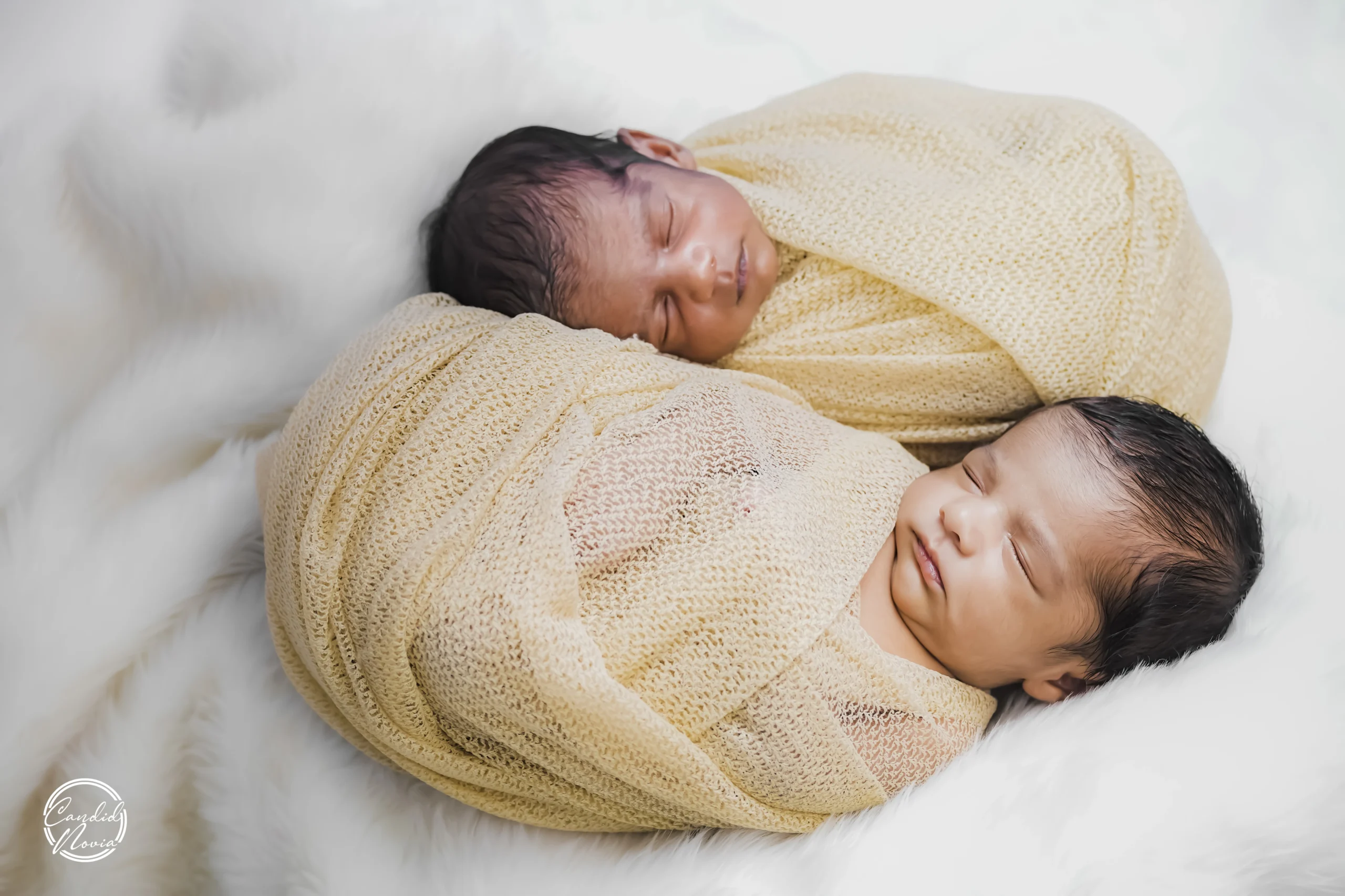 Aparna & Akhil – Newborn Shoot for Twins