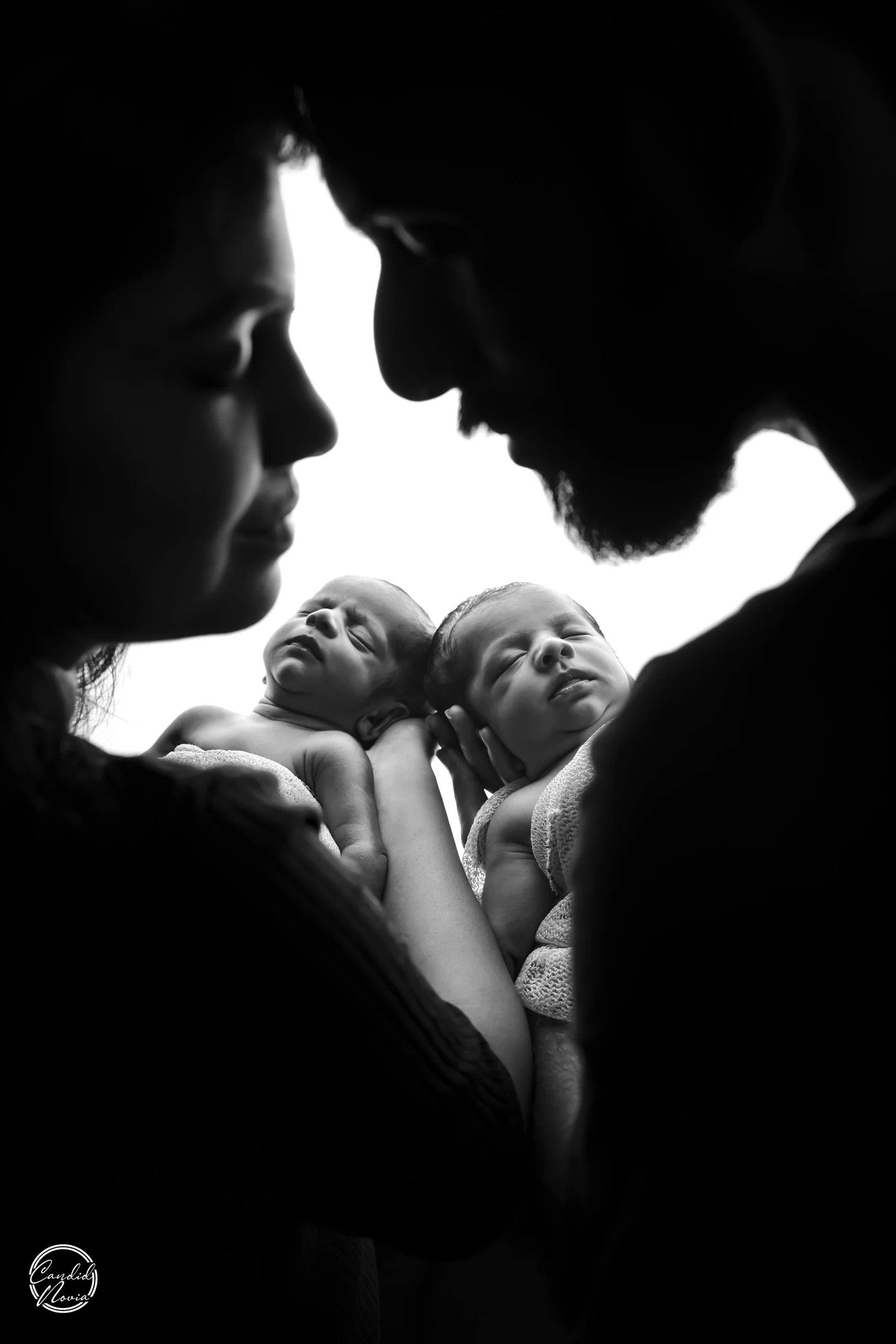 Aparna & Akhil – Newborn Shoot for Twins