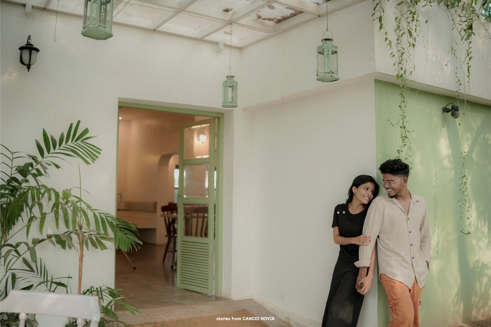 Sanu & Libina – Pre-Wedding Shoot at GVQ Cafe