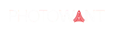 Photowant Red Reverse Logo